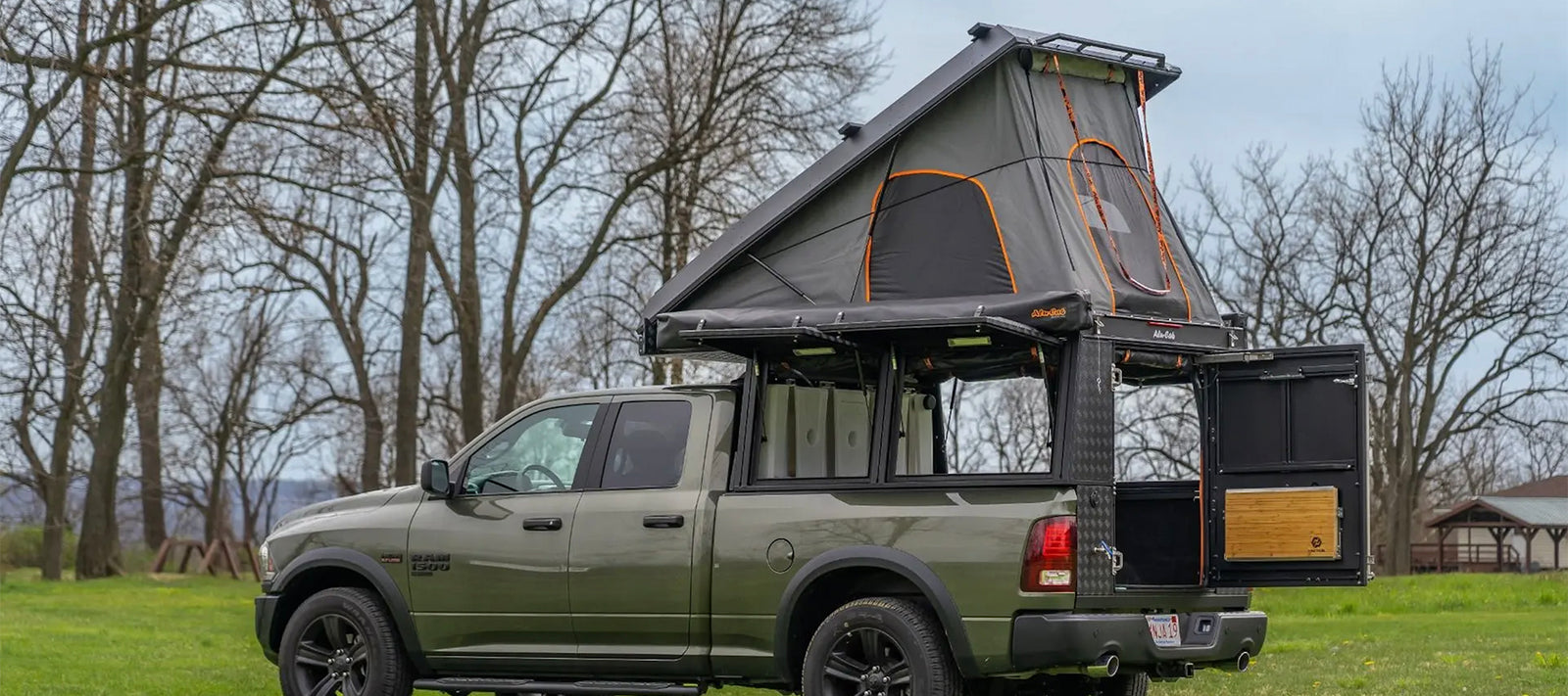 Alu Cab Roof Top Tent Fit Check For HEST Dually Long Camping Pad