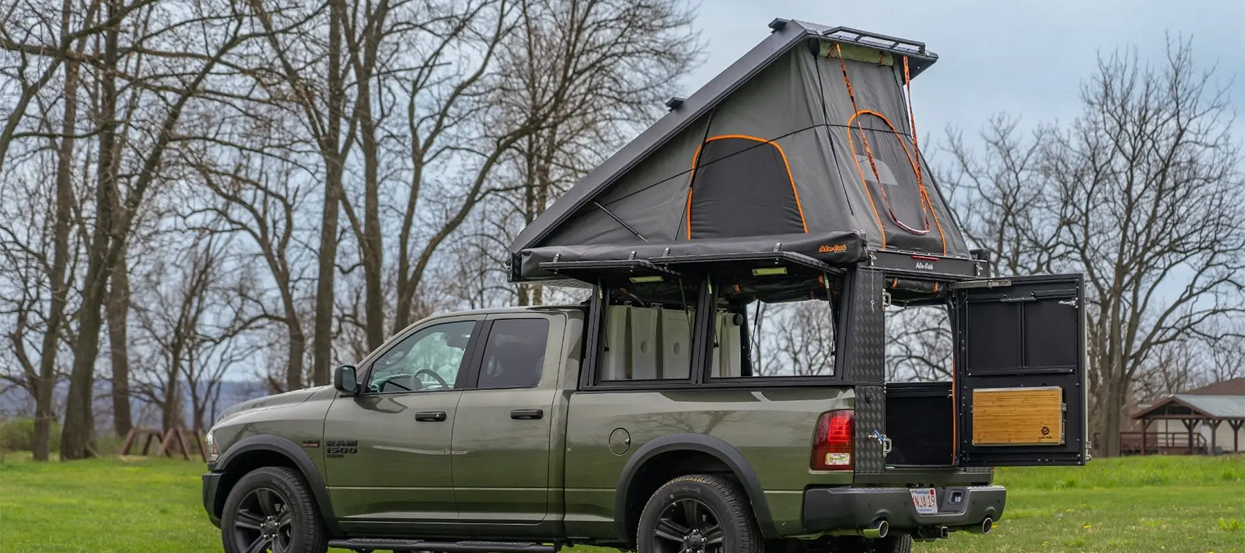 Alu Cab Roof Top Tent Fit Check For HEST Dually Long