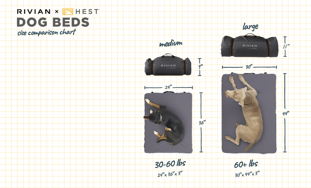 HEST Dog Bed by Rivian